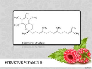 STRUKTUR VITAMIN E
 