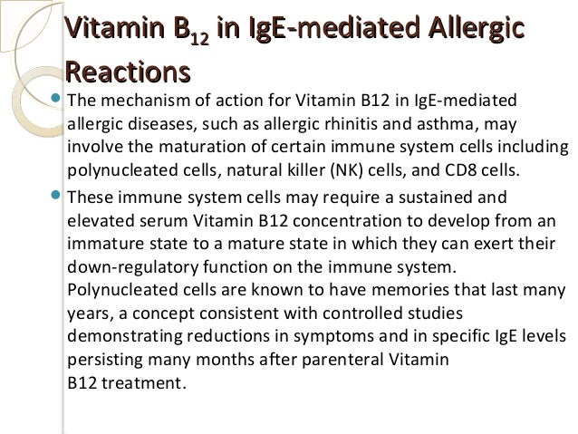 Vitamin B12 Chemistry and Mode of Action