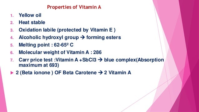Vitamin A and its clinical applications