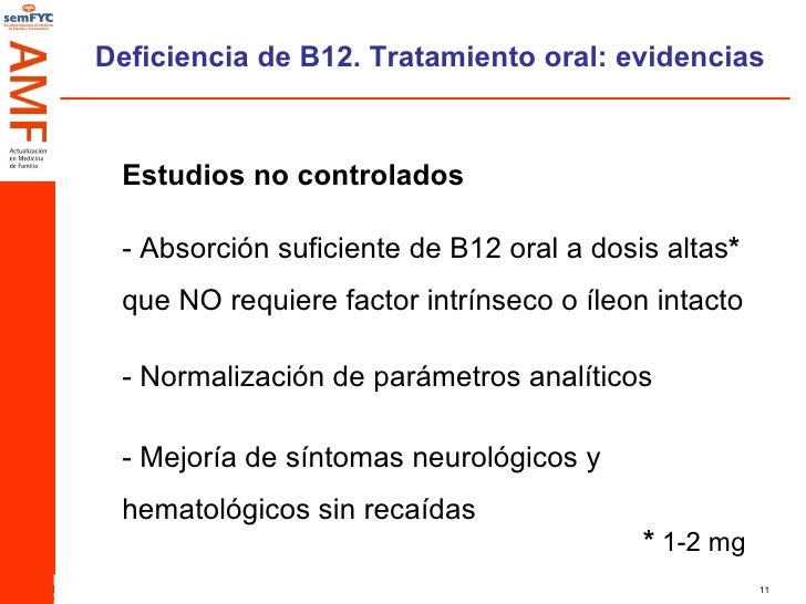 Vitamina B12 oral