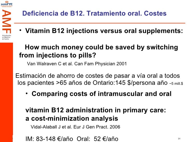 Vitamina B12 oral
