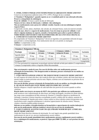 Bula Vitamina c | PDF