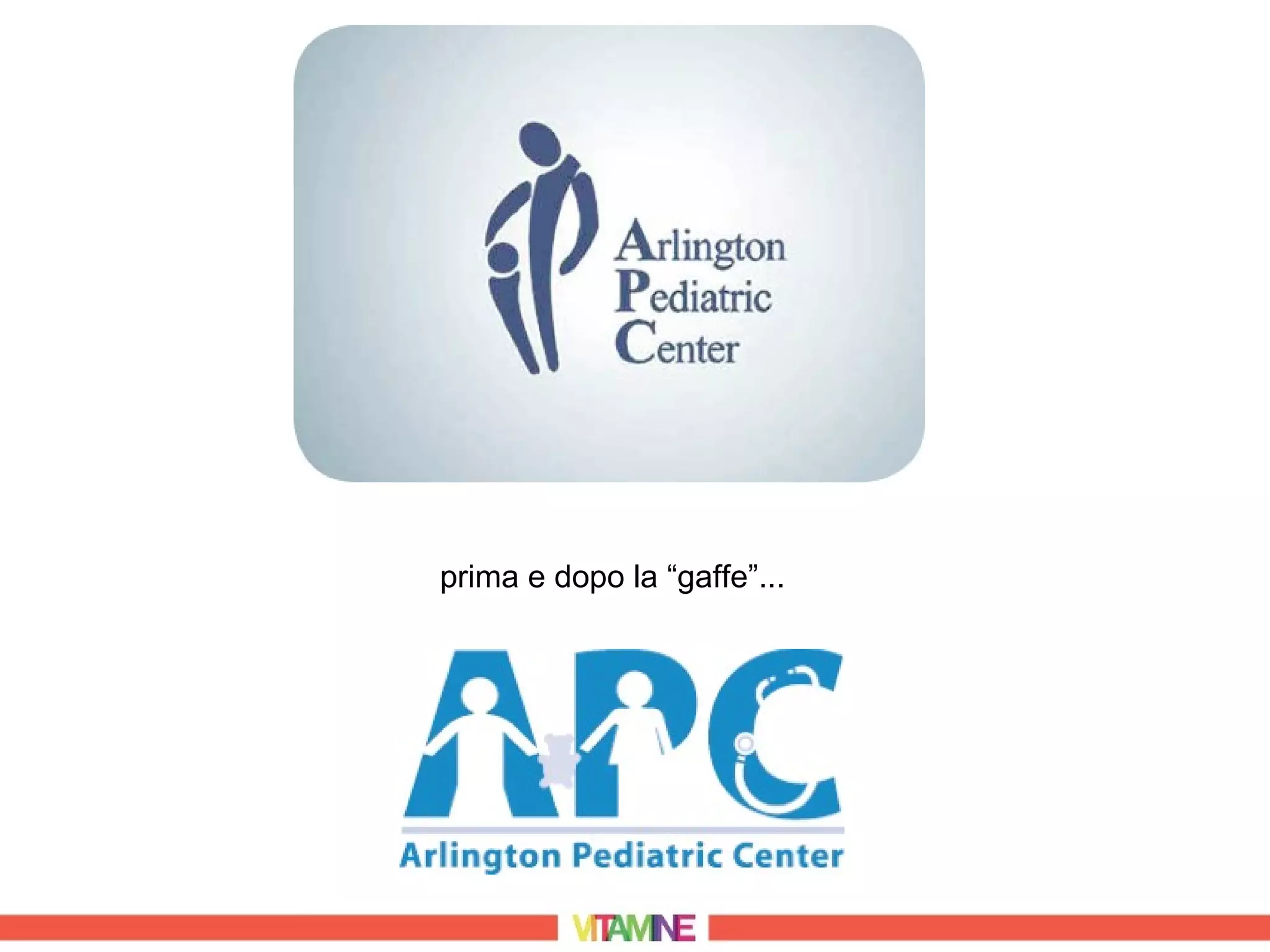 prima e dopo la “gaffe”...
 