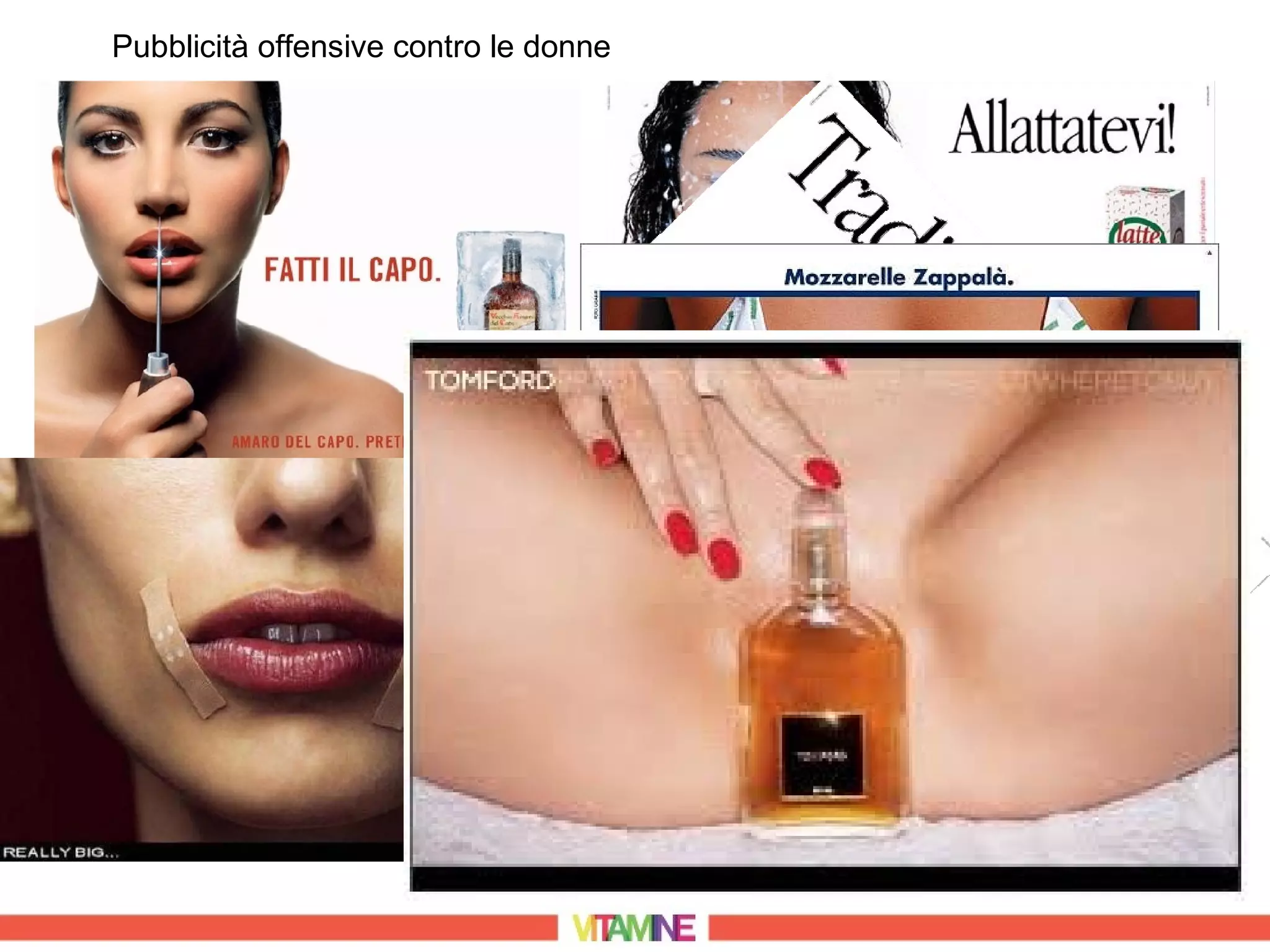 Pubblicità offensive contro le donne
 