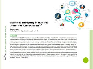 Vitamina E - metabolismo