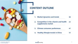 © 2020 DAXUE CONSULTING
ALL RIGHTS RESERVED
2
CONTENT OUTLINE
Market dynamics and trends1.
Chinese consumer preferences3.
...