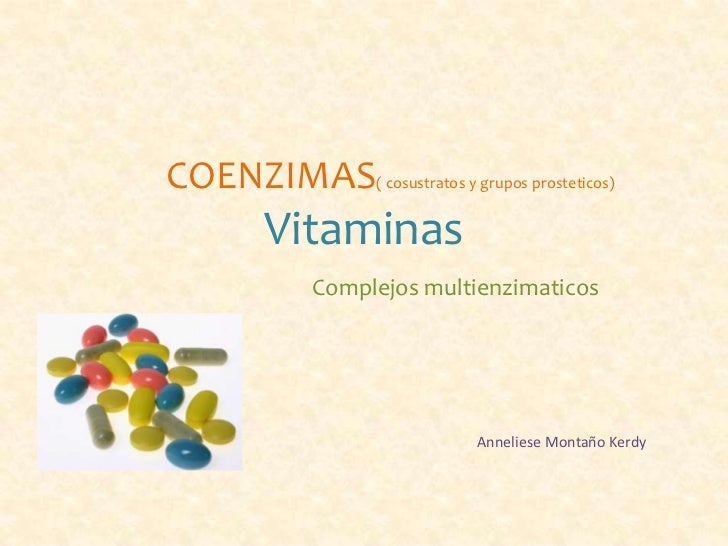 As Vitaminas São Compostos Organicos Que Funcionam Como Coenzimas