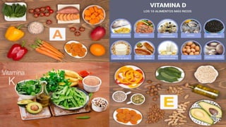 Las vitaminas (y sus caracteristicas).