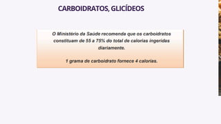 CARBOIDRATOS,GLICÍDEOS
 