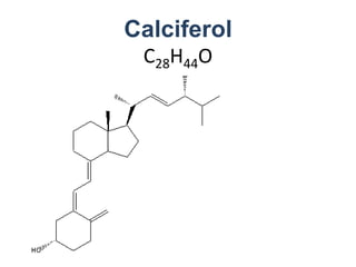 FontesEncontrada no fígado, na carnedepeixe, no leite e seus derivados e em ovos.