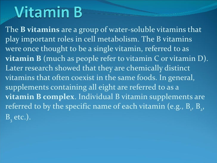 Vitamin B