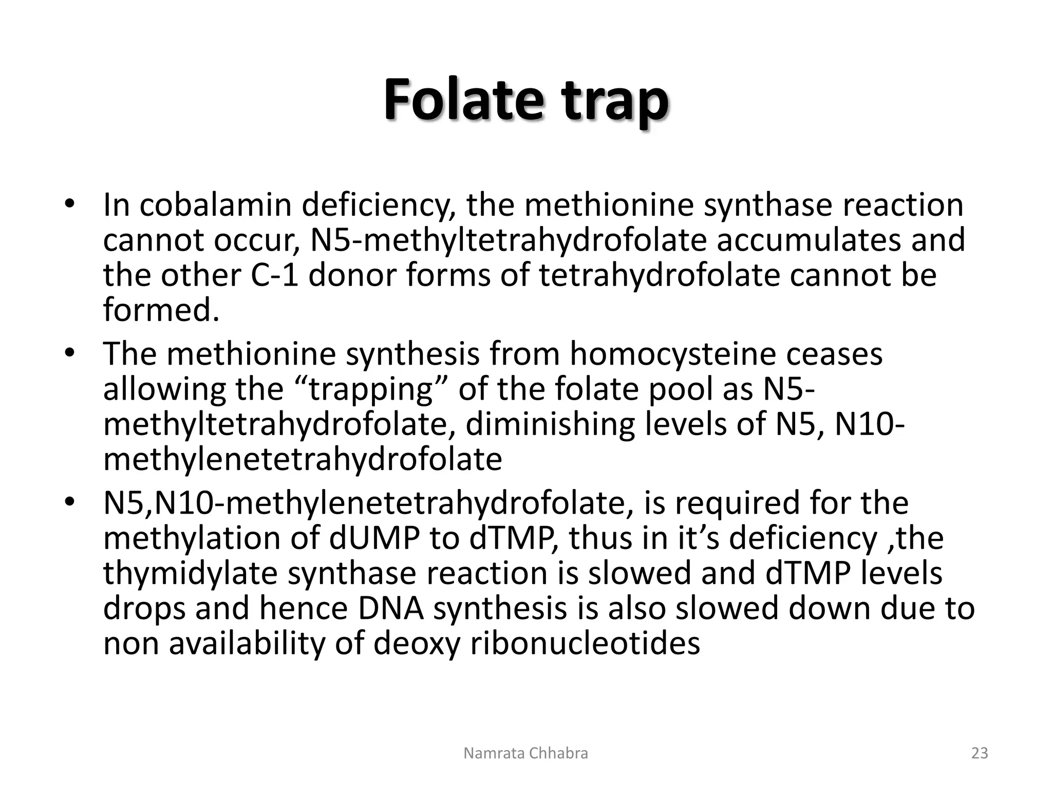 Vitamin B12- Chemistry, functions and clinical significance | PPTX