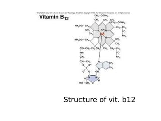 Structure of vit. b12
 