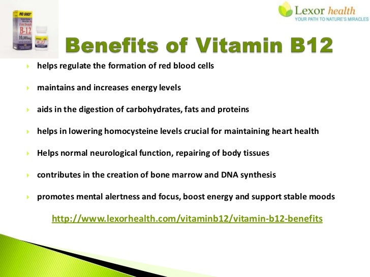 Vitamin B12 Cyanocobalamin Supplements Lexor Health