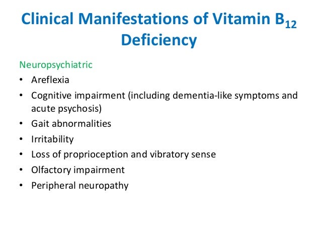 Vitamin B12 Deficiency