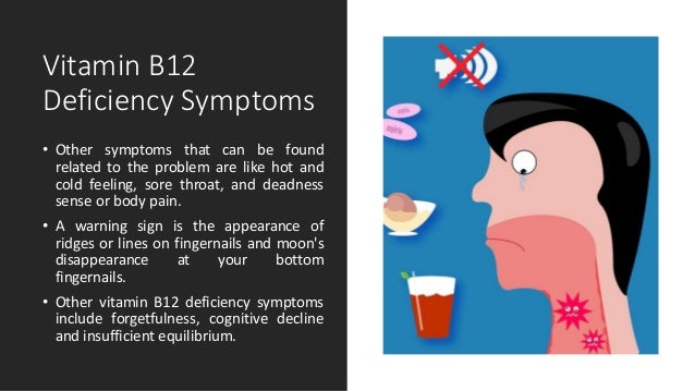 Vitamin B12 Deficiency Symptoms