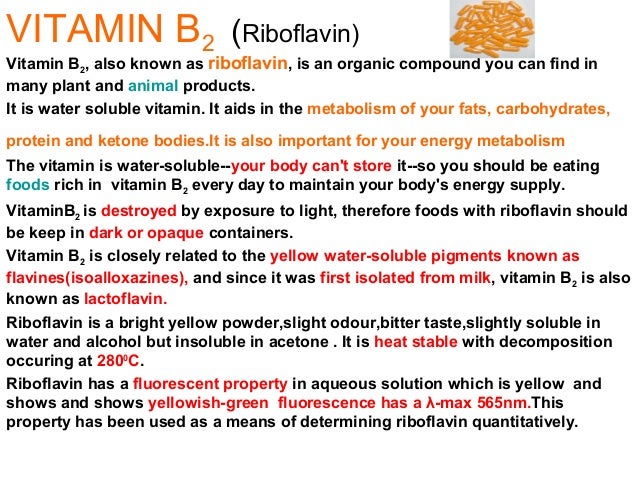 Vitaminb2riboflavin Medicinal Chemistryby Pravisankar