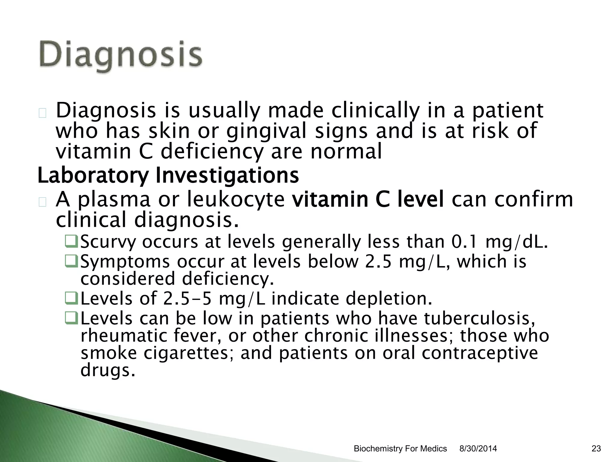 Vitamin C deficiency | PPT
