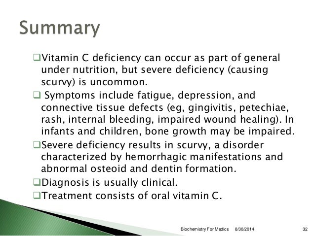 Vitamin C Deficiency