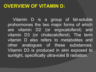 Role of Vitamin D in Cancer Prevention | PPT