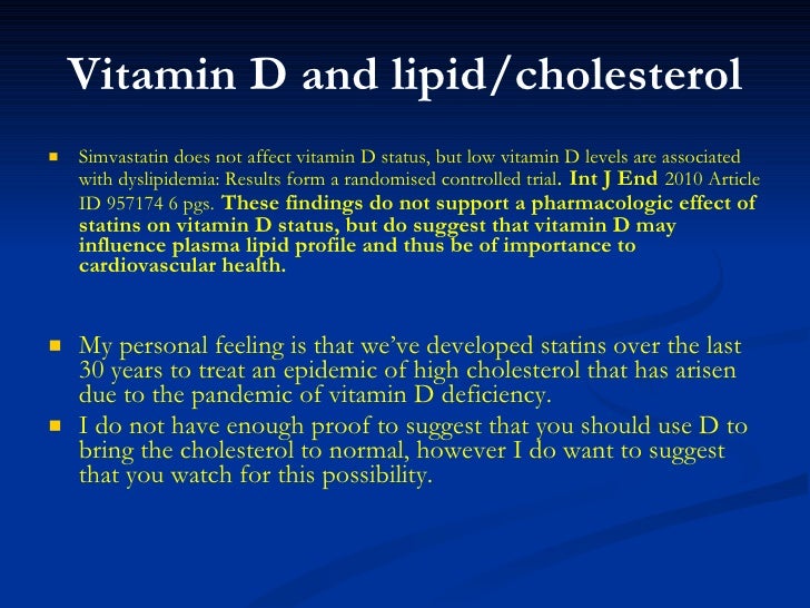 Vitamin d and cardiology