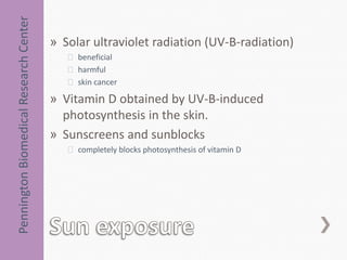 Vitamin d and health | PPTX