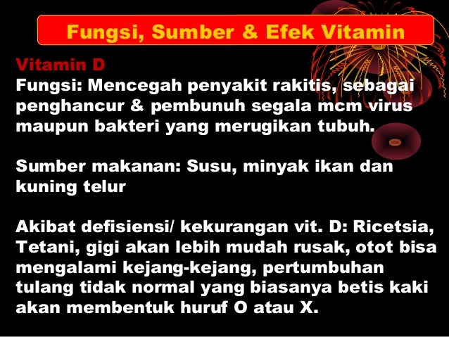 Vitamin dan efeknya bagi kesehatan AKBID PARAMATA RAHA Vitamin dan efeknya bagi kesehatan AKBID PARAMATA RAHA