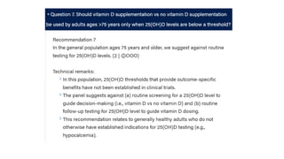 Vitamin D Deficiency power point presentation | PPTX