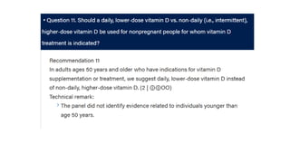 Vitamin D Deficiency power point presentation | PPTX