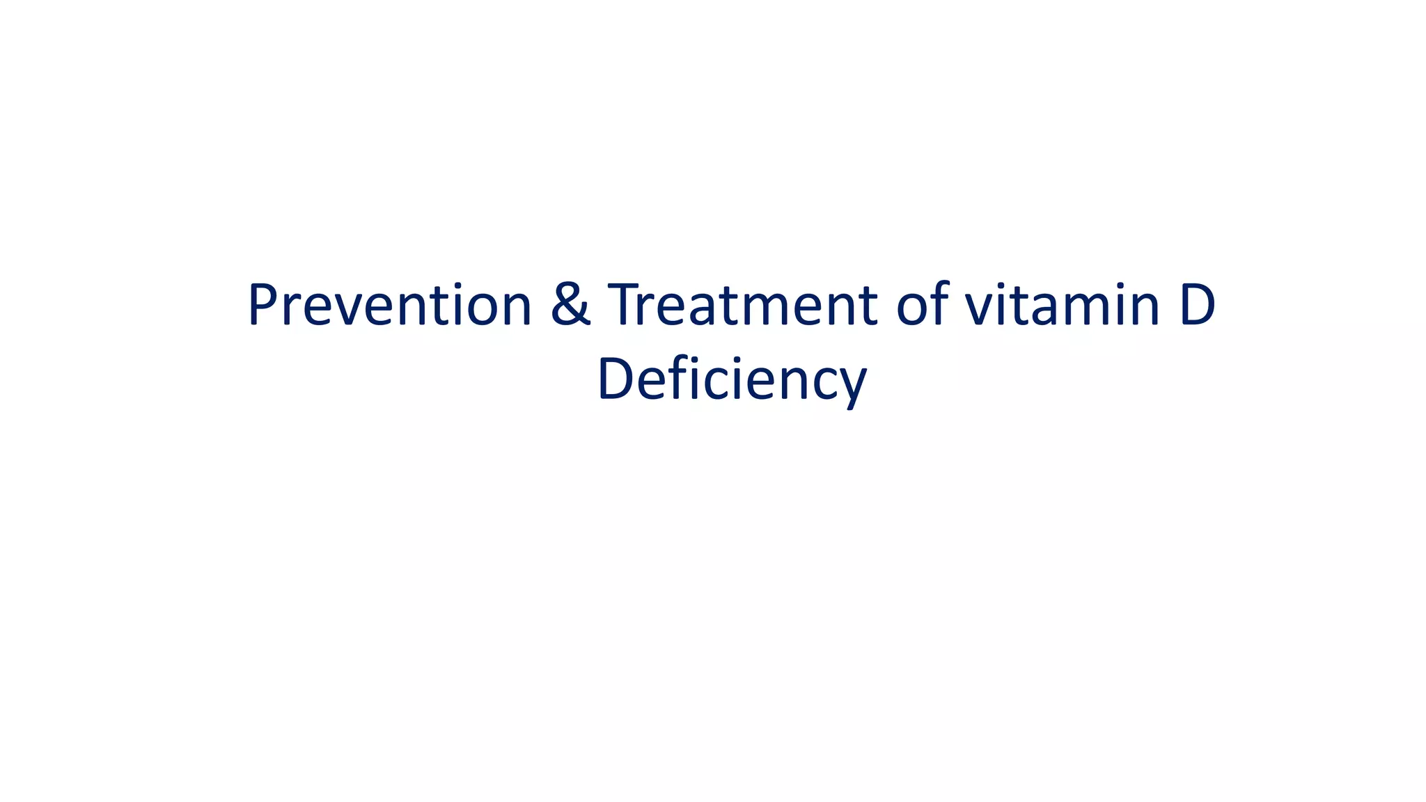 Vitamin d deficiency in children | PDF