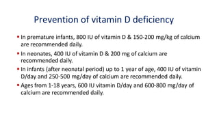 Vitamin d deficiency in children | PDF