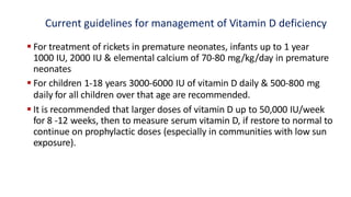 Vitamin d deficiency in children | PDF