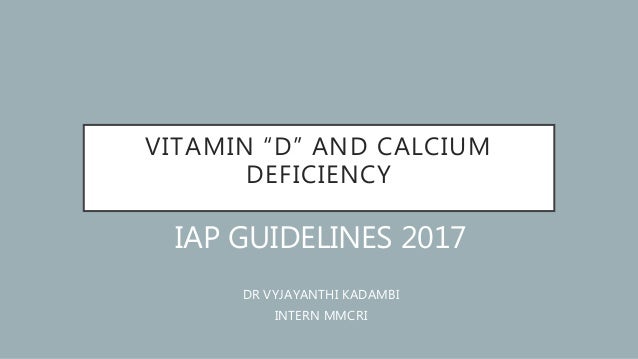 Vitamin D Iap 2017
