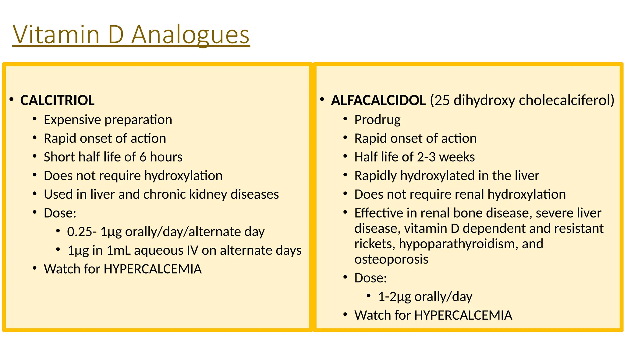 Vitamin D & its Analogues made easy for Dialysis students | PPTX