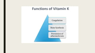 Vitamin D and K | PPTX