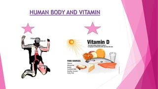 HUMAN BODY AND VITAMIN
 