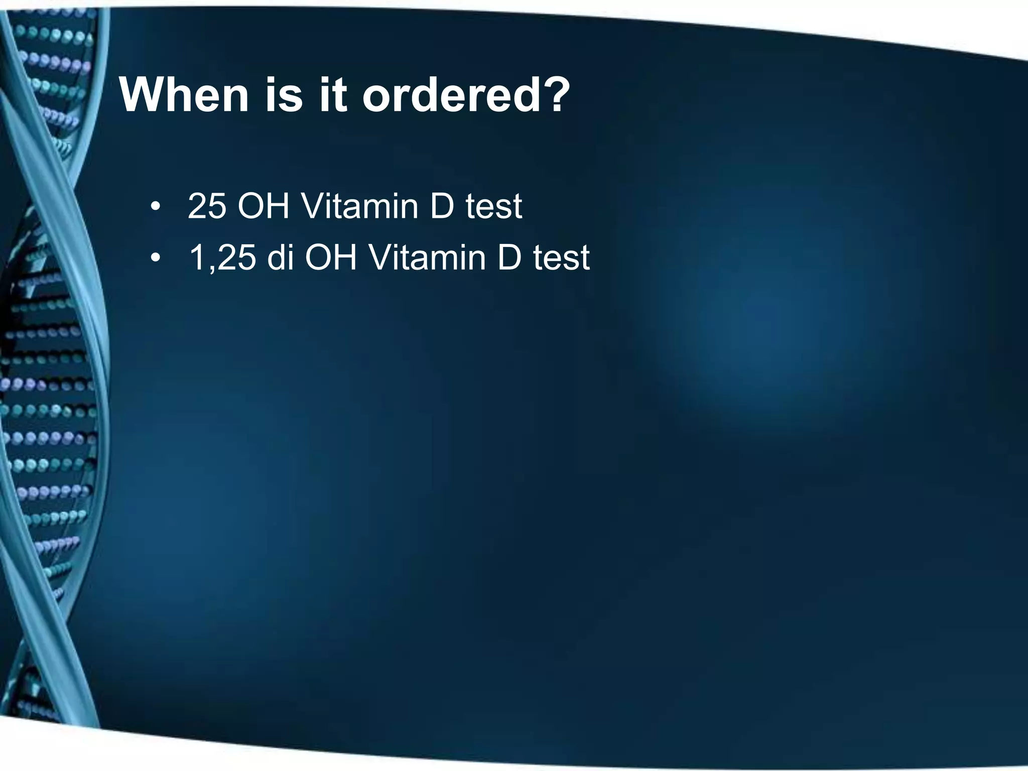 Vitamin d presentation | PPTX