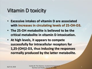 Vitamin D toxicity