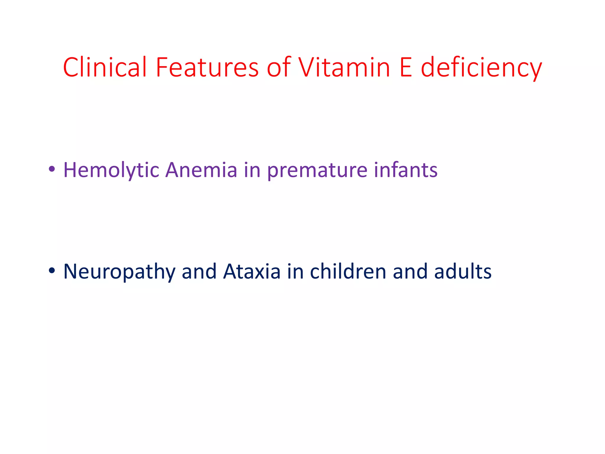 Vitamin e deficiency 2021 | PDF