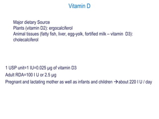 D2 Rda Vitamin fat soluble bph class | PPT