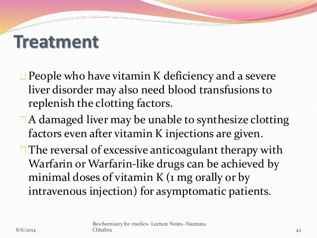 Vitamin K Chemistry Functions And Clinical Significance