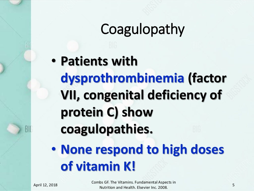 Vitamin K deficiency