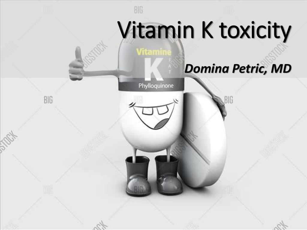 Vitamin K toxicity