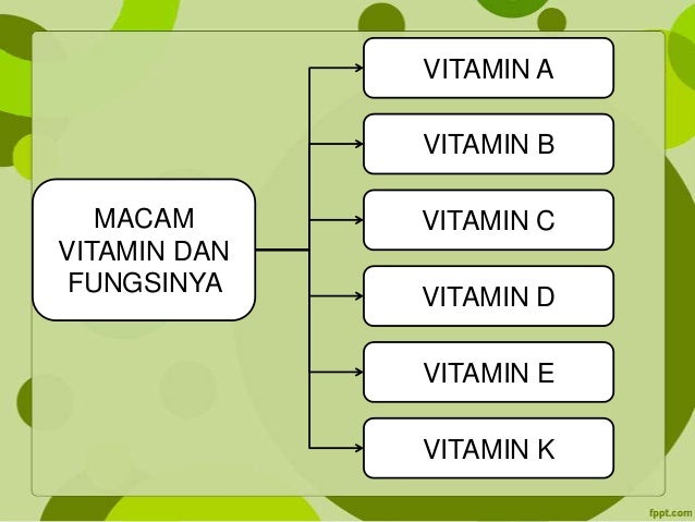 Vitamin B Dan C