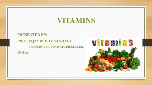 Ppt General Concepts Of Vitamins Powerpoint Presentation Free Download Id 3868485