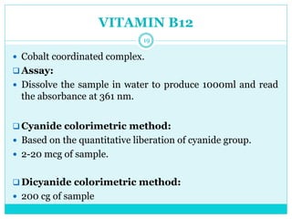 Vitamins | PPTX