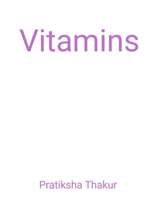 Vitamins 