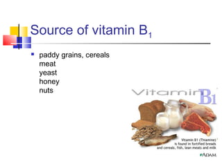 Vitamins (fat and water soluble) Slide 48