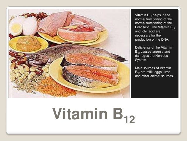 Vitamin B12
Vitamin B12 helps in the
normal functioning of the
normal functioning of the
Folic Acid. The Vitamin B12
and f...