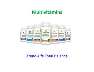 Multivitamins




Xtend-Life Total Balance
 